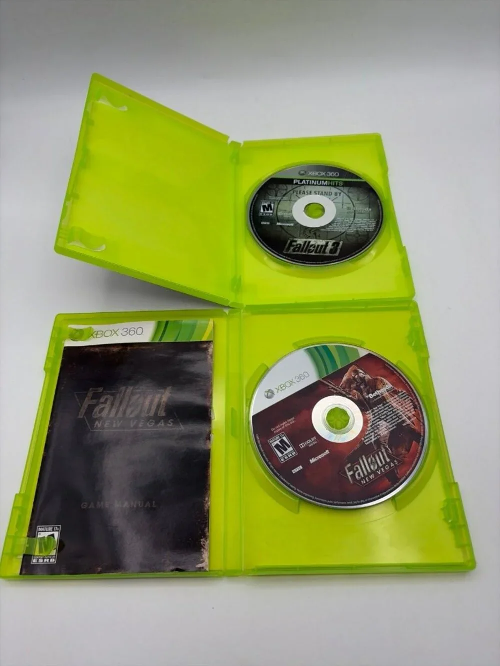 Fallout 3 & New Vegas Microsoft Xbox 360 Tested Working